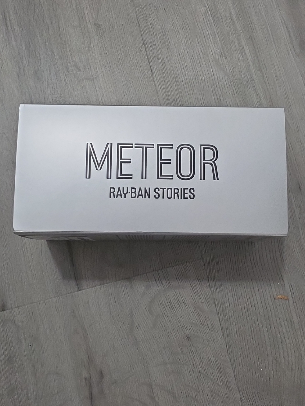 Ray-Ban Meteor Sunglasses Box - Silver White